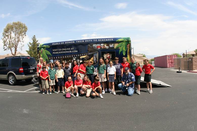 Las Vegas schoolchildren with Metal of Honor, seventeen years before the article was written